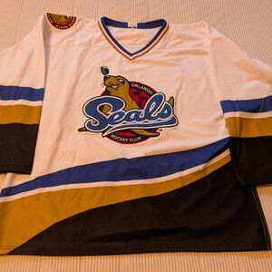 Vintage Orlando Seals Inaugural Season 02-03 Hockey Jersey XXL